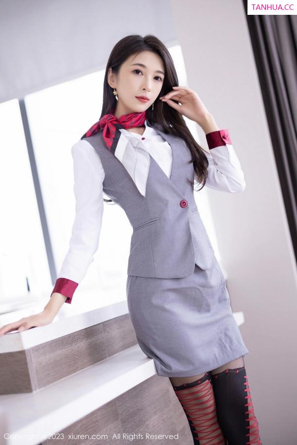 林乐一  [XiuRen]高清写真图 2023.06.25 No.6967 林乐一 黑丝美腿第13张图片